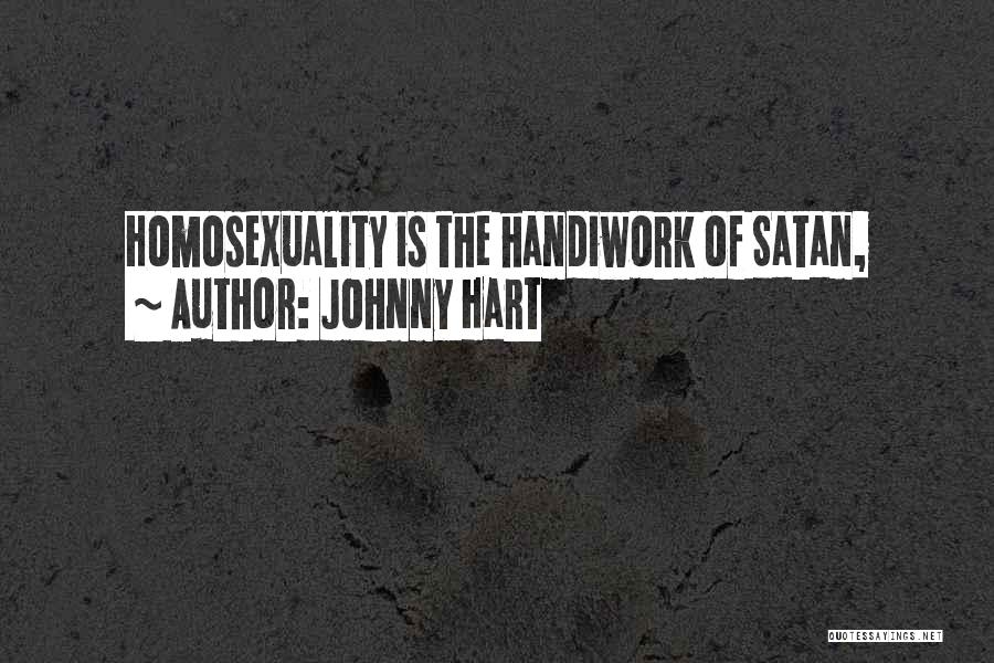 Johnny Hart Quotes: Homosexuality Is The Handiwork Of Satan,