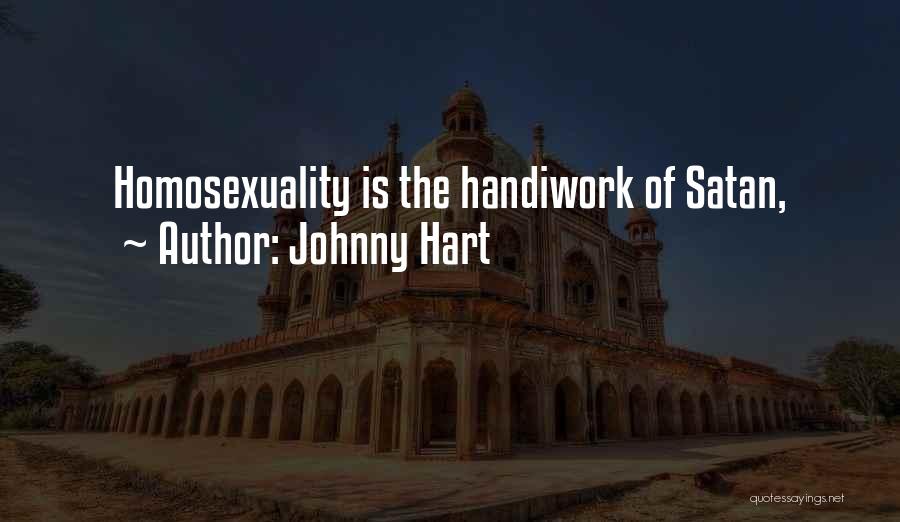 Johnny Hart Quotes: Homosexuality Is The Handiwork Of Satan,