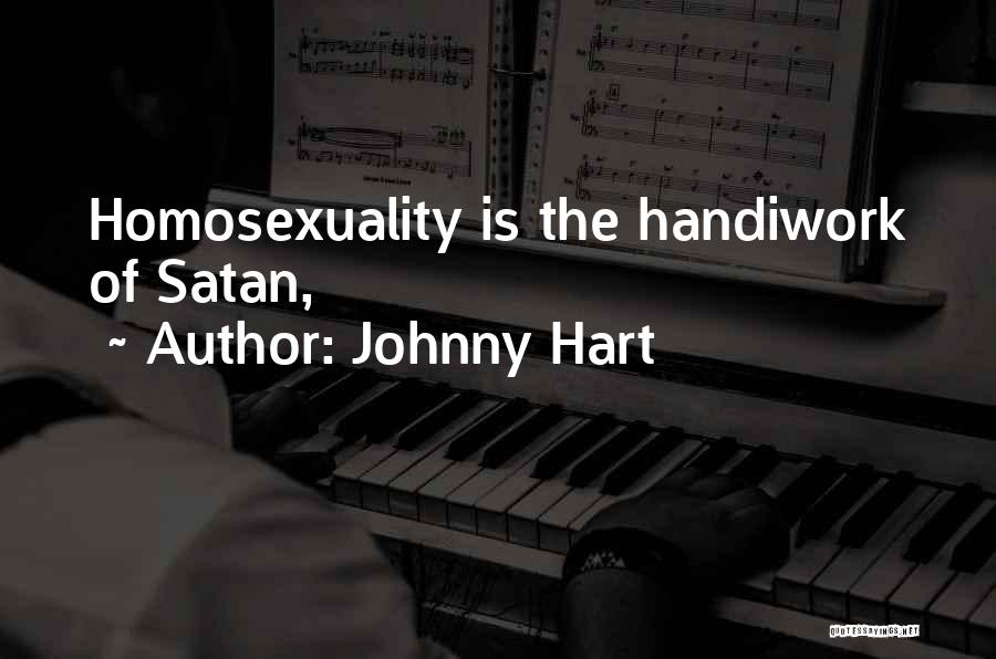 Johnny Hart Quotes: Homosexuality Is The Handiwork Of Satan,