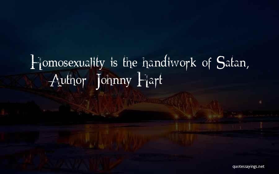 Johnny Hart Quotes: Homosexuality Is The Handiwork Of Satan,