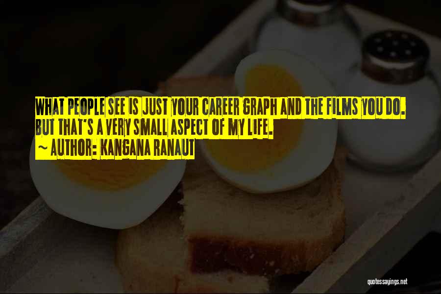 Kangana Ranaut Quotes: What People See Is Just Your Career Graph And The Films You Do. But That's A Very Small Aspect Of