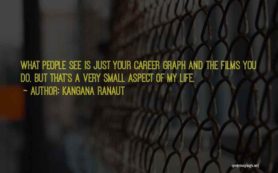 Kangana Ranaut Quotes: What People See Is Just Your Career Graph And The Films You Do. But That's A Very Small Aspect Of
