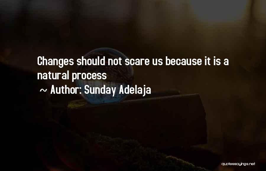 Sunday Adelaja Quotes: Changes Should Not Scare Us Because It Is A Natural Process