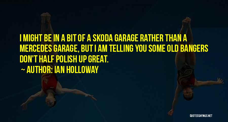 Ian Holloway Quotes: I Might Be In A Bit Of A Skoda Garage Rather Than A Mercedes Garage, But I Am Telling You