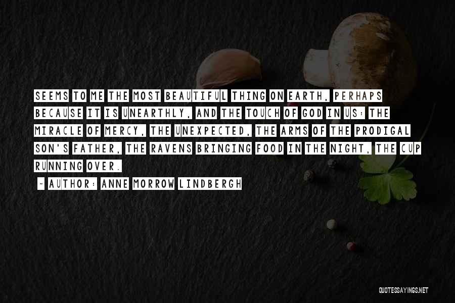 Anne Morrow Lindbergh Quotes: Seems To Me The Most Beautiful Thing On Earth, Perhaps Because It Is Unearthly, And The Touch Of God In