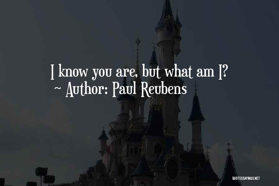 Paul Reubens Quotes: I Know You Are, But What Am I?