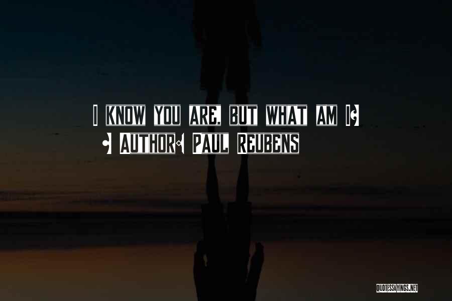 Paul Reubens Quotes: I Know You Are, But What Am I?