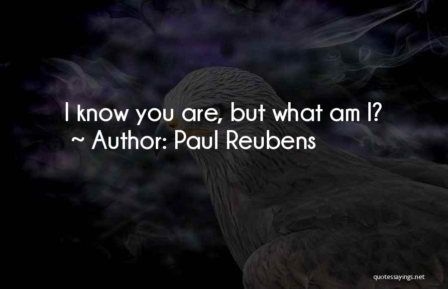 Paul Reubens Quotes: I Know You Are, But What Am I?