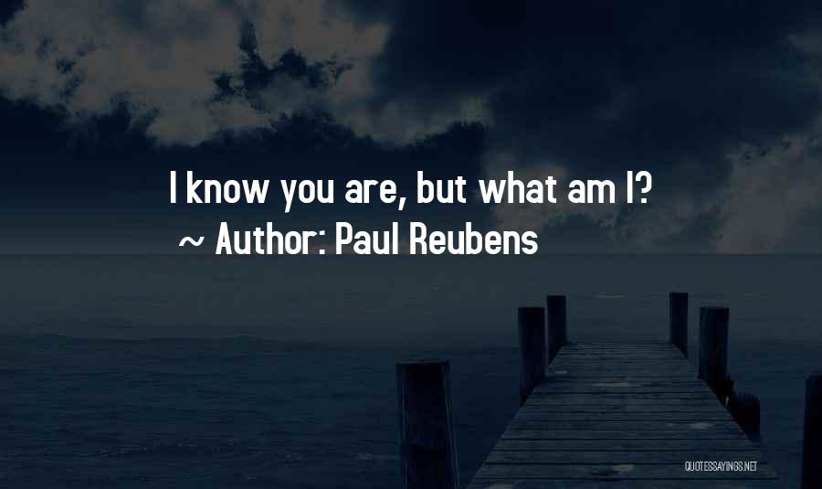 Paul Reubens Quotes: I Know You Are, But What Am I?