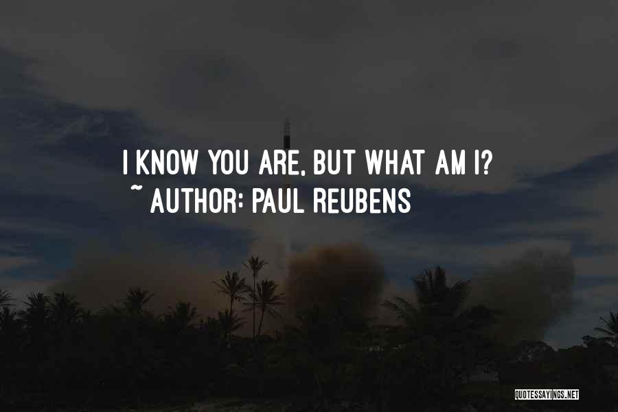 Paul Reubens Quotes: I Know You Are, But What Am I?