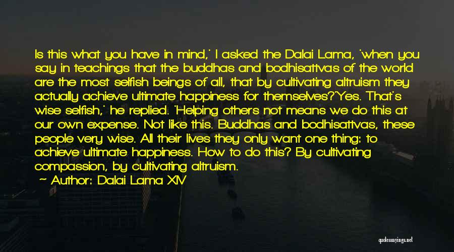 Dalai Lama XIV Quotes: Is This What You Have In Mind,' I Asked The Dalai Lama, 'when You Say In Teachings That The Buddhas