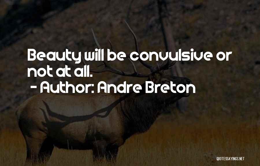 Andre Breton Quotes: Beauty Will Be Convulsive Or Not At All.