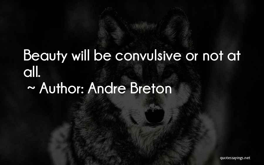 Andre Breton Quotes: Beauty Will Be Convulsive Or Not At All.