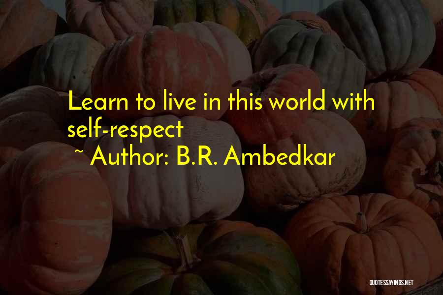 B.R. Ambedkar Quotes: Learn To Live In This World With Self-respect