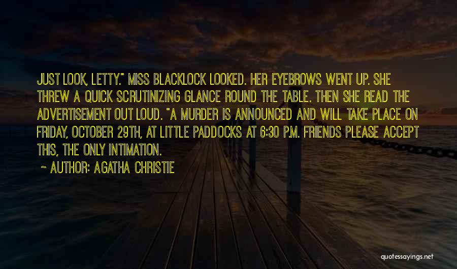 6 Friends Quotes By Agatha Christie