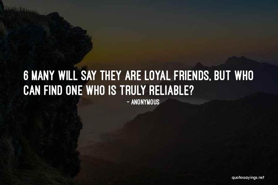 6 Friends Quotes By Anonymous