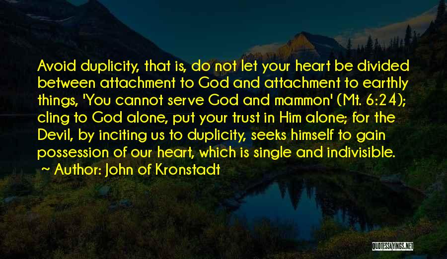 6 God Quotes By John Of Kronstadt