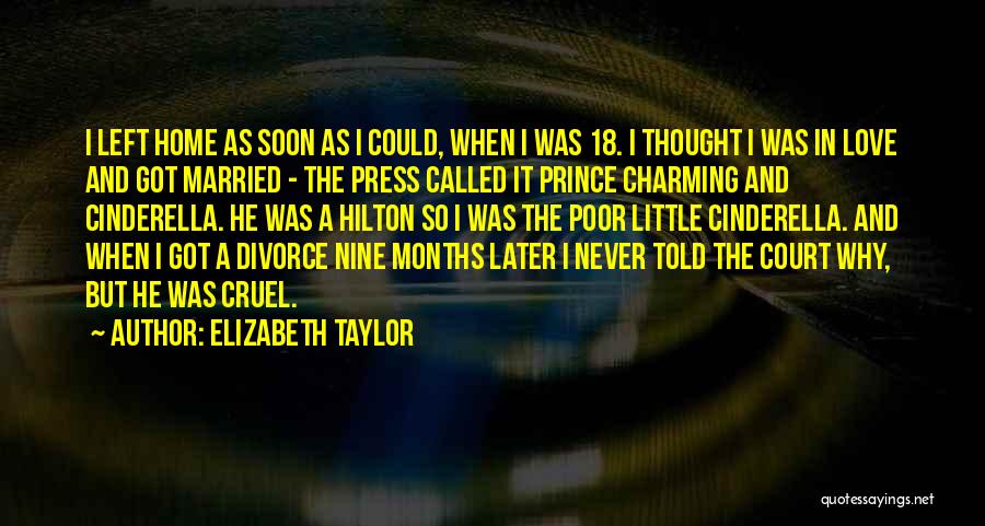 6 Months Married Quotes By Elizabeth Taylor