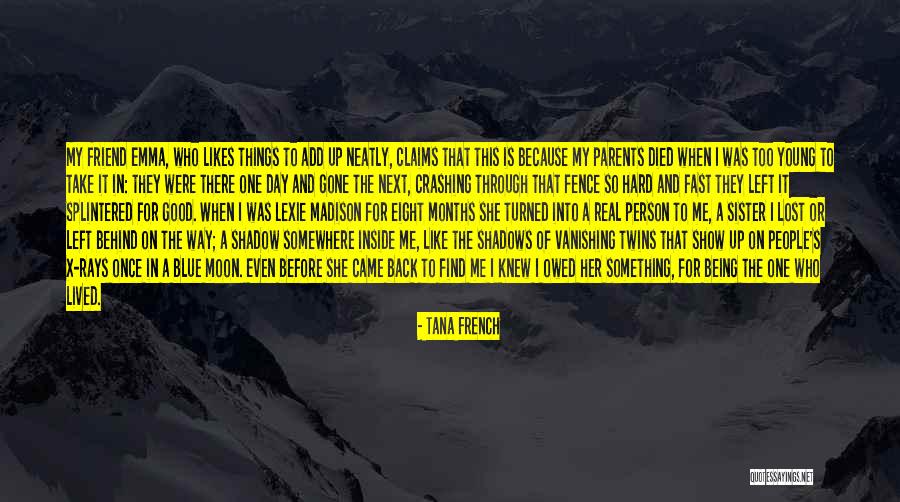 6 Months Since You Died Quotes By Tana French 6 Months Since You Died Quotes By Tana French