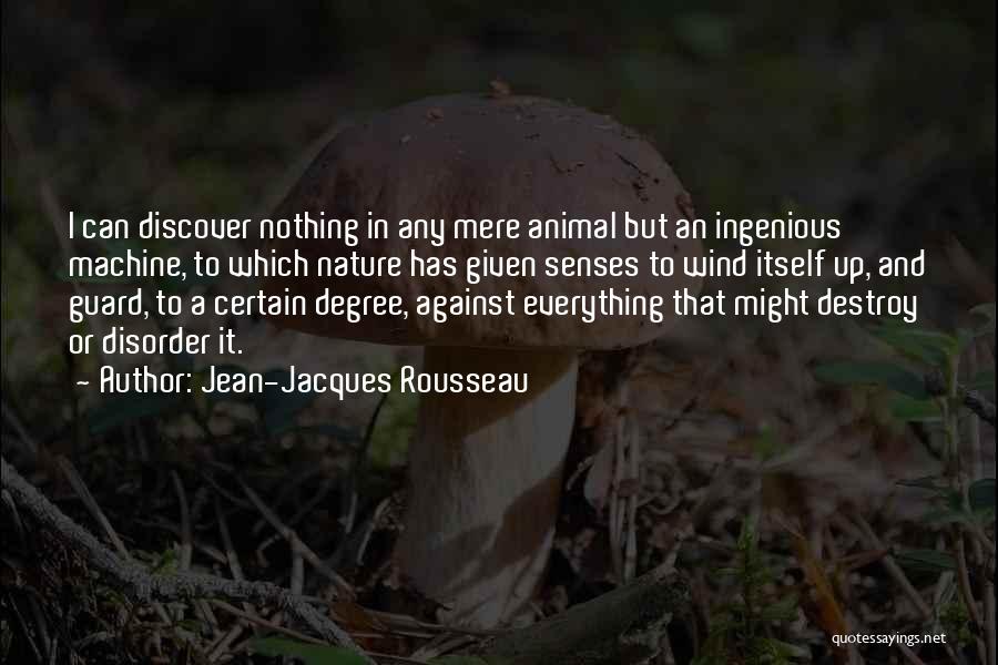 6 Senses Quotes By Jean-Jacques Rousseau