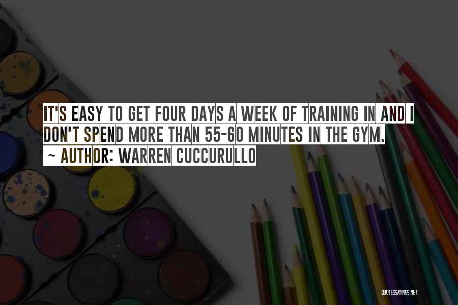 60 Minutes Quotes By Warren Cuccurullo