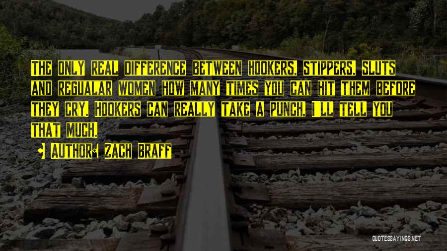 Zach Braff Quotes: The Only Real Difference Between Hookers, Stippers, Sluts And Regualar Women How Many Times You Can Hit Them Before They