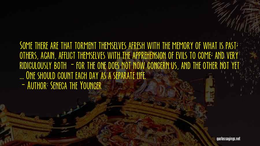 Seneca The Younger Quotes: Some There Are That Torment Themselves Afresh With The Memory Of What Is Past; Others, Again, Afflict Themselves With The