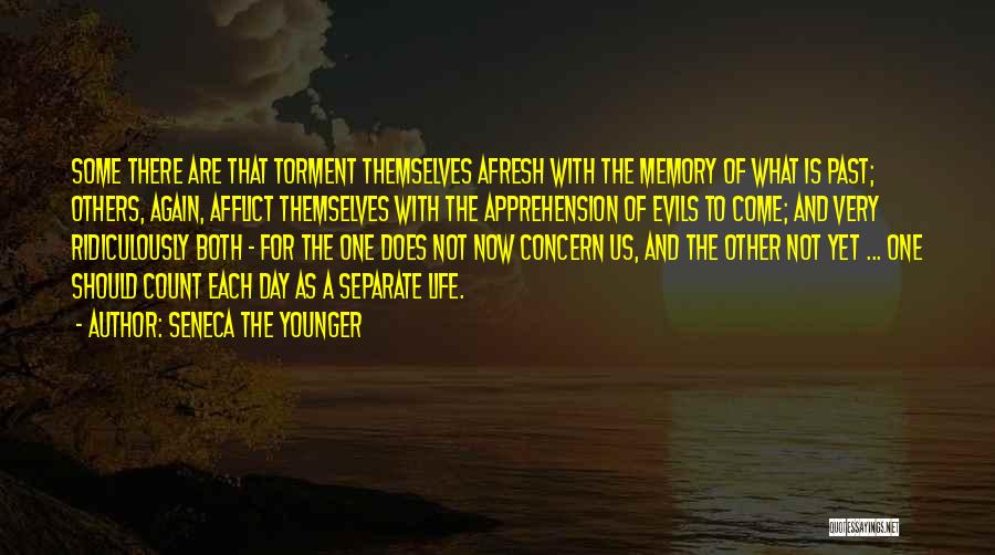 Seneca The Younger Quotes: Some There Are That Torment Themselves Afresh With The Memory Of What Is Past; Others, Again, Afflict Themselves With The