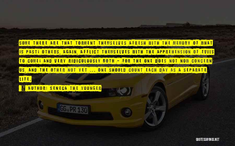 Seneca The Younger Quotes: Some There Are That Torment Themselves Afresh With The Memory Of What Is Past; Others, Again, Afflict Themselves With The