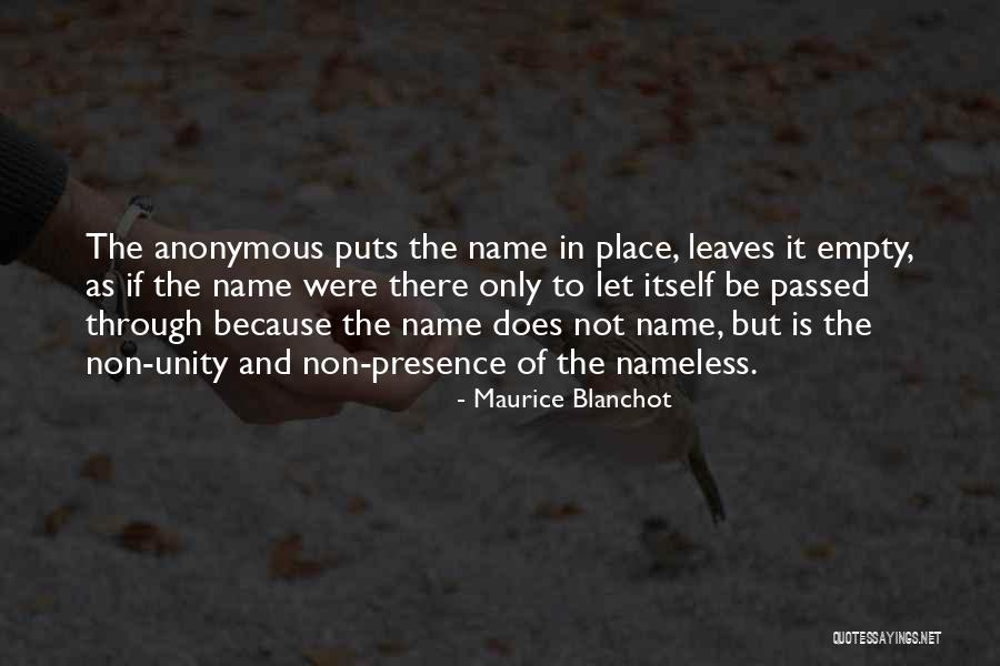 60540 Quotes By Maurice Blanchot 60540 Quotes By Maurice Blanchot