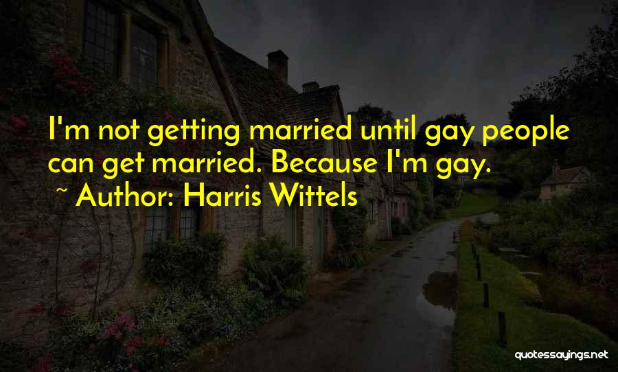 Harris Wittels Quotes: I'm Not Getting Married Until Gay People Can Get Married. Because I'm Gay.