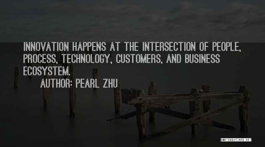 Pearl Zhu Quotes: Innovation Happens At The Intersection Of People, Process, Technology, Customers, And Business Ecosystem.