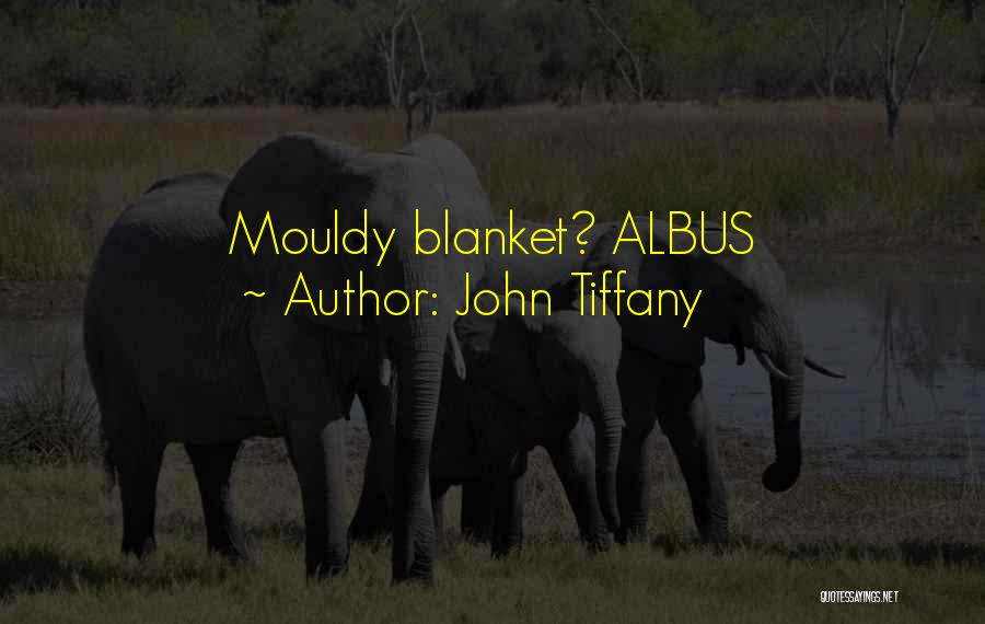 John Tiffany Quotes: Mouldy Blanket? Albus