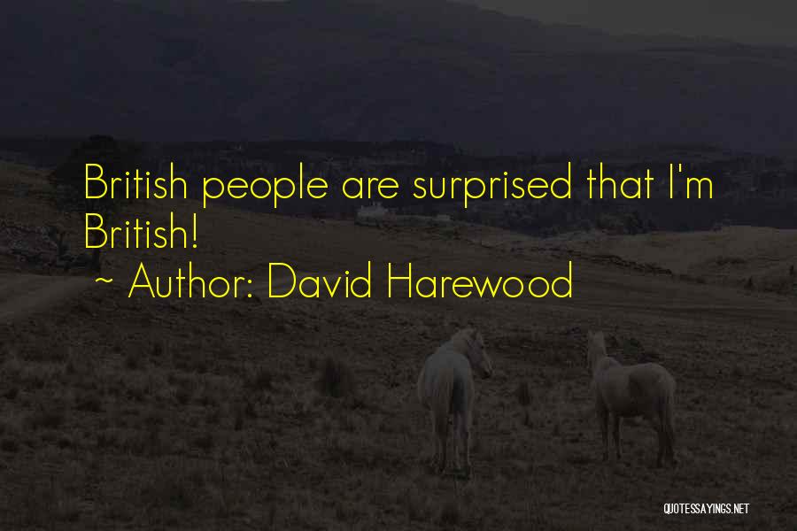 David Harewood Quotes: British People Are Surprised That I'm British!