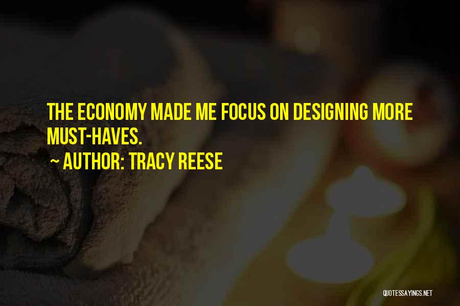 Tracy Reese Quotes: The Economy Made Me Focus On Designing More Must-haves.