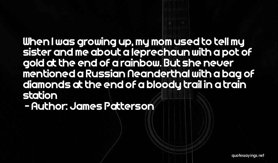 James Patterson Quotes: When I Was Growing Up, My Mom Used To Tell My Sister And Me About A Leprechaun With A Pot
