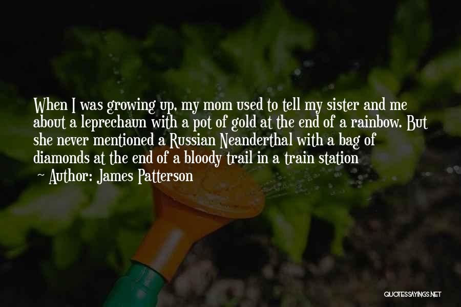 James Patterson Quotes: When I Was Growing Up, My Mom Used To Tell My Sister And Me About A Leprechaun With A Pot