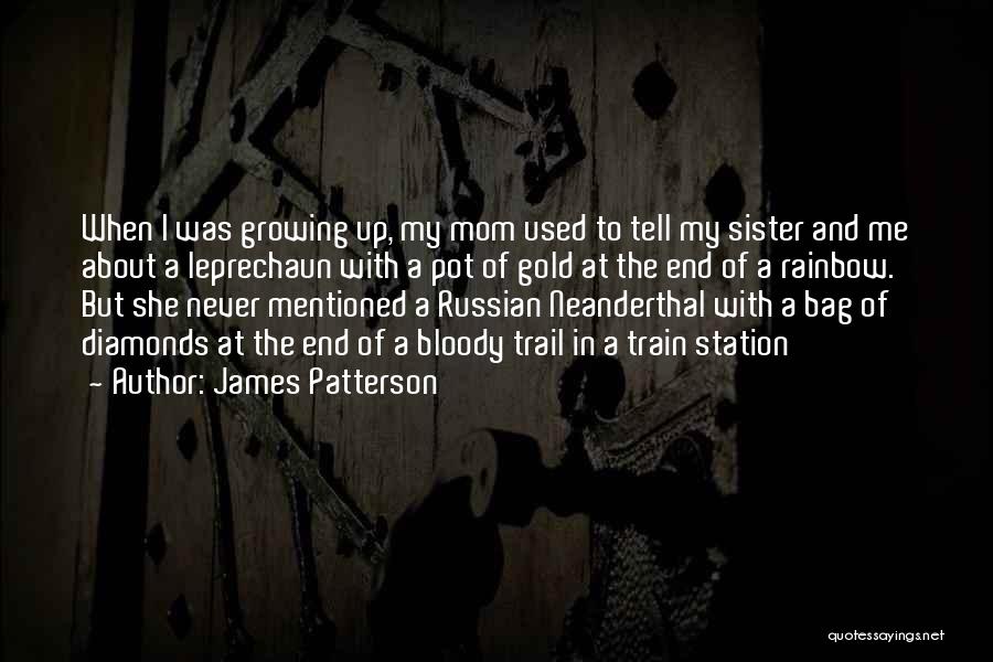 James Patterson Quotes: When I Was Growing Up, My Mom Used To Tell My Sister And Me About A Leprechaun With A Pot