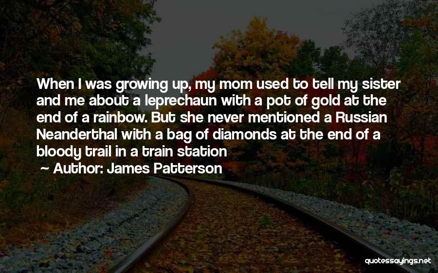 James Patterson Quotes: When I Was Growing Up, My Mom Used To Tell My Sister And Me About A Leprechaun With A Pot