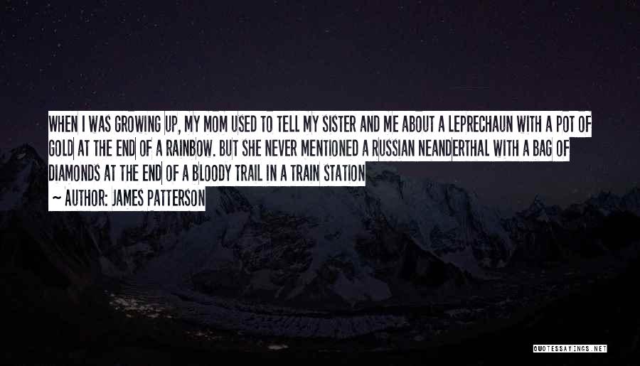 James Patterson Quotes: When I Was Growing Up, My Mom Used To Tell My Sister And Me About A Leprechaun With A Pot
