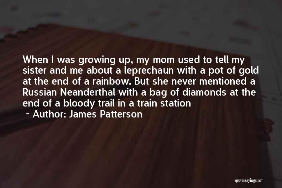 James Patterson Quotes: When I Was Growing Up, My Mom Used To Tell My Sister And Me About A Leprechaun With A Pot