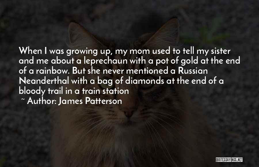 James Patterson Quotes: When I Was Growing Up, My Mom Used To Tell My Sister And Me About A Leprechaun With A Pot
