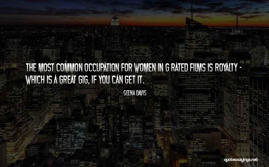 65109 Quotes By Geena Davis
