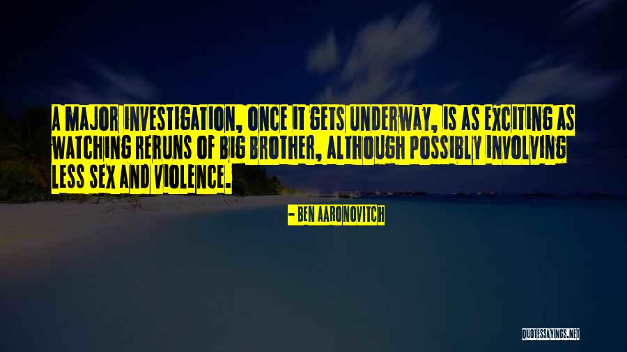 658 New Cases Quotes By Ben Aaronovitch 658 New Cases Quotes By Ben Aaronovitch