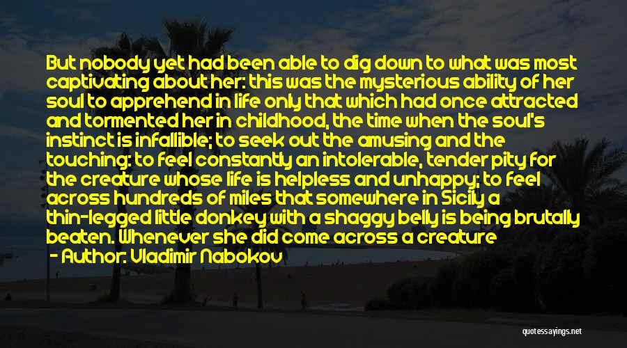 Vladimir Nabokov Quotes: But Nobody Yet Had Been Able To Dig Down To What Was Most Captivating About Her: This Was The Mysterious