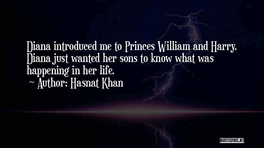Hasnat Khan Quotes: Diana Introduced Me To Princes William And Harry. Diana Just Wanted Her Sons To Know What Was Happening In Her