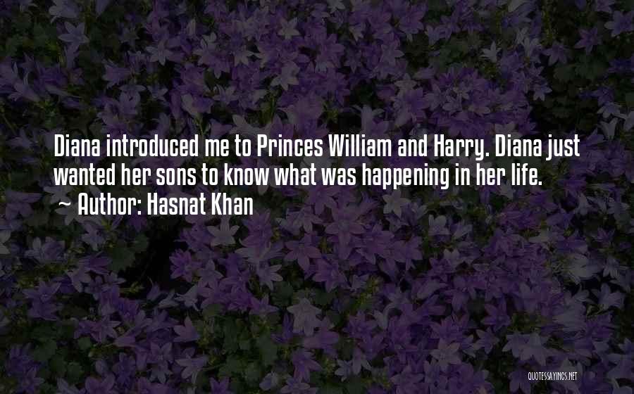 Hasnat Khan Quotes: Diana Introduced Me To Princes William And Harry. Diana Just Wanted Her Sons To Know What Was Happening In Her