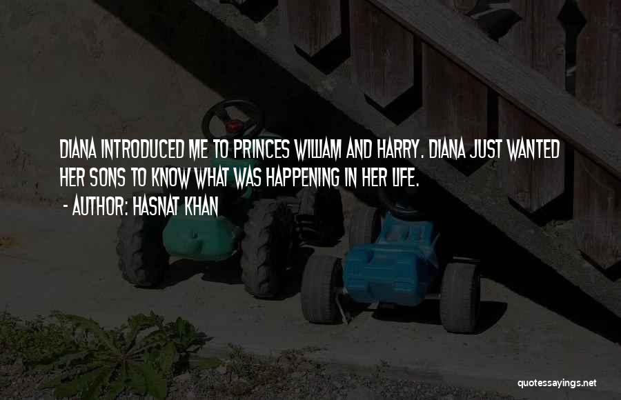 Hasnat Khan Quotes: Diana Introduced Me To Princes William And Harry. Diana Just Wanted Her Sons To Know What Was Happening In Her