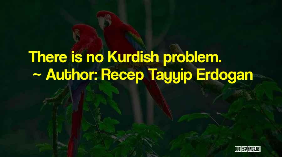 Recep Tayyip Erdogan Quotes: There Is No Kurdish Problem.