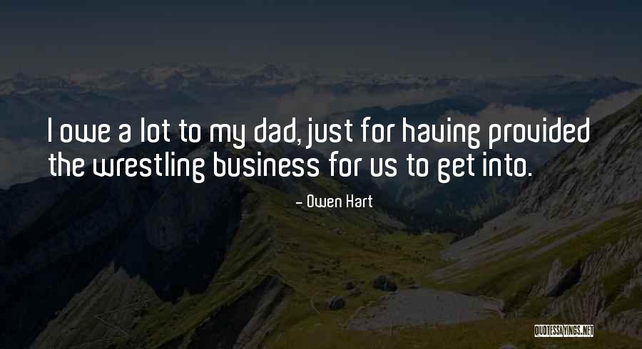 684 Credit Quotes By Owen Hart